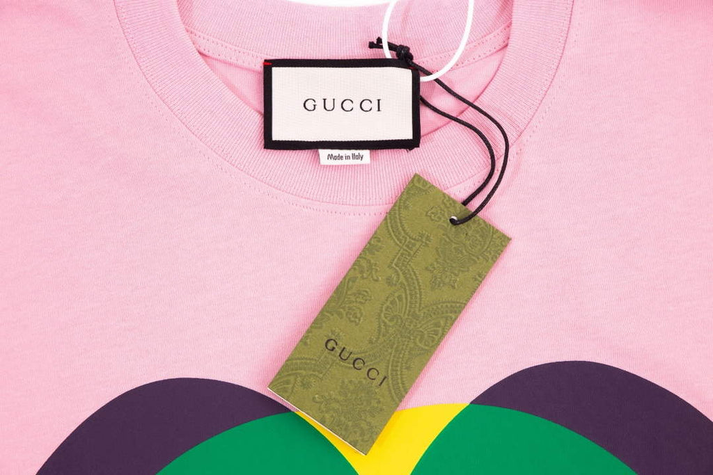 Gucci 457095 Logo print cotton jersey Men Women's T-shirt G38695