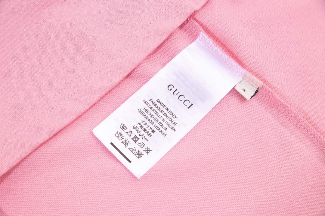 Gucci 457095 Logo print cotton jersey Men Women's T-shirt G38695