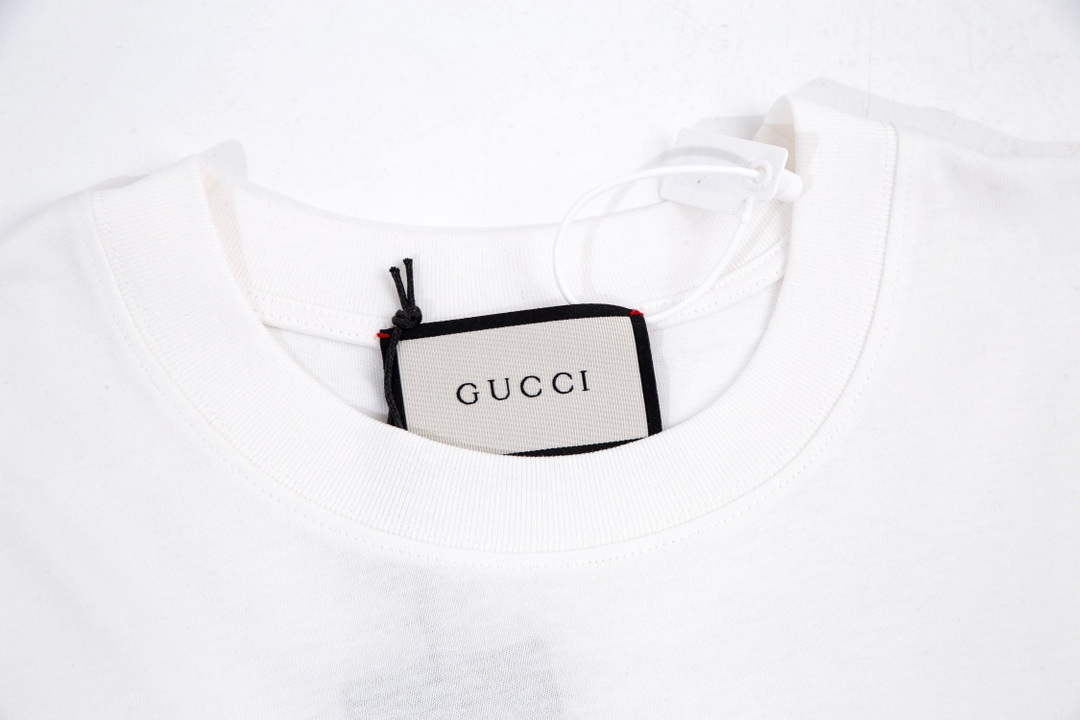 Gucci 457095 Logo print cotton jersey Men Women's T-shirt G38696
