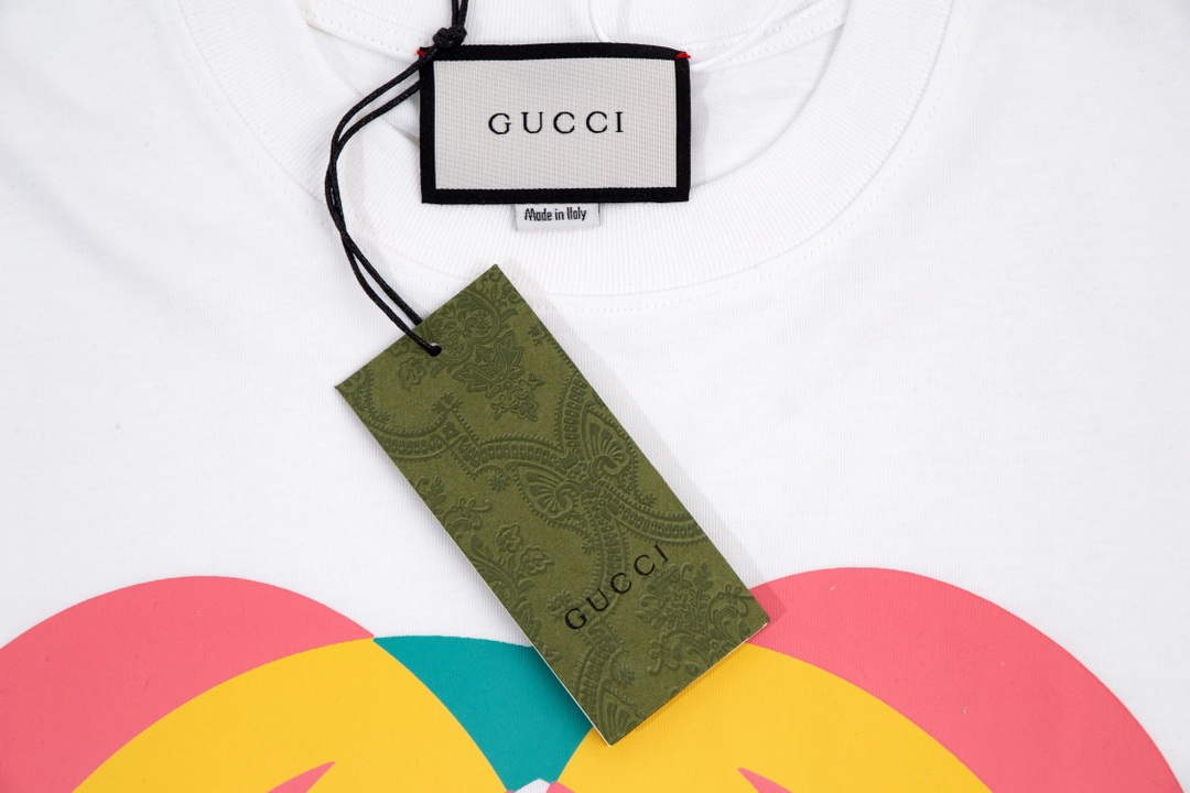 Gucci 457095 Logo print cotton jersey Men Women's T-shirt G38696
