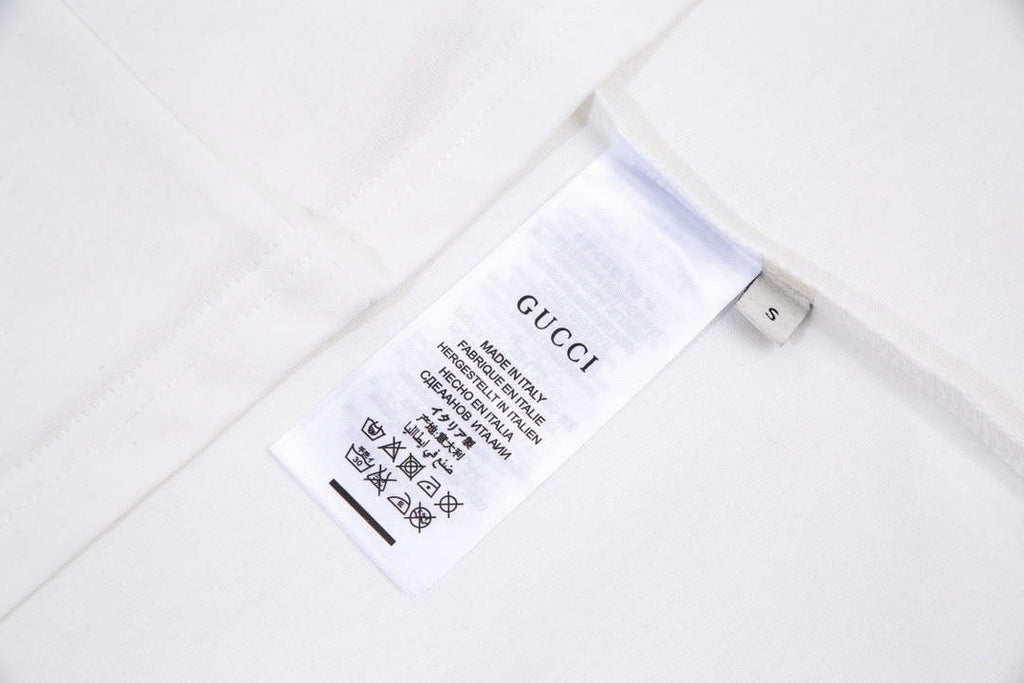 Gucci 457095 Logo print cotton jersey Men Women's T-shirt G38696