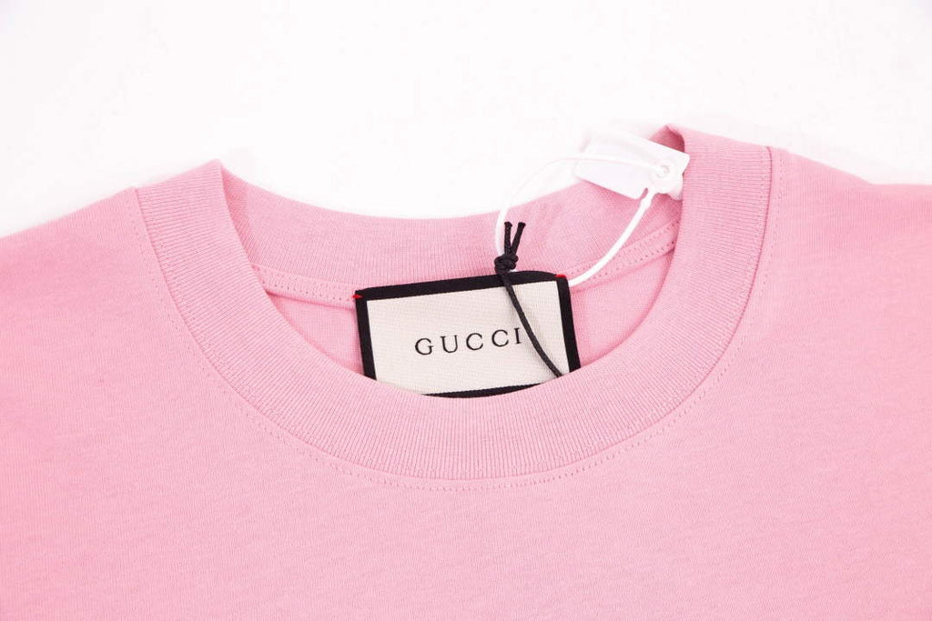 Gucci 457095 Logo print cotton jersey Men Women's T-shirt G38697