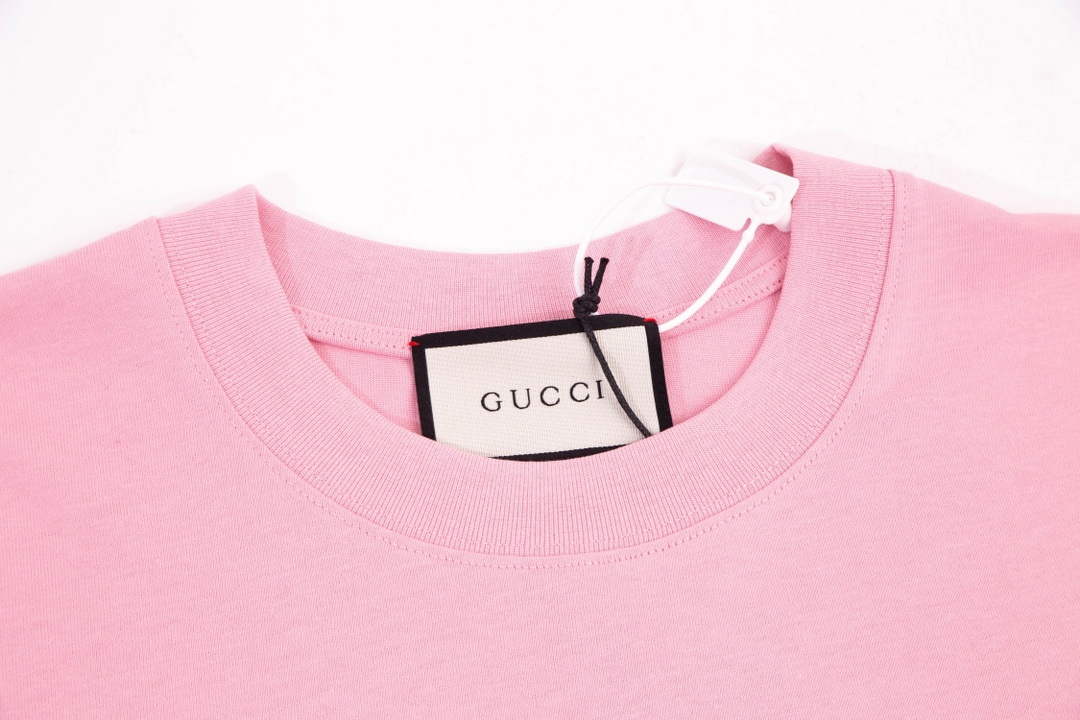 Gucci 457095 Logo print cotton jersey Men Women's T-shirt G38697