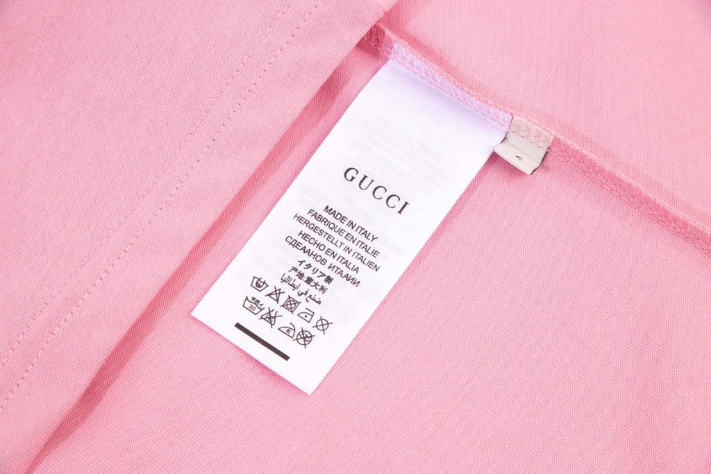 Gucci 457095 Logo print cotton jersey Men Women's T-shirt G38697