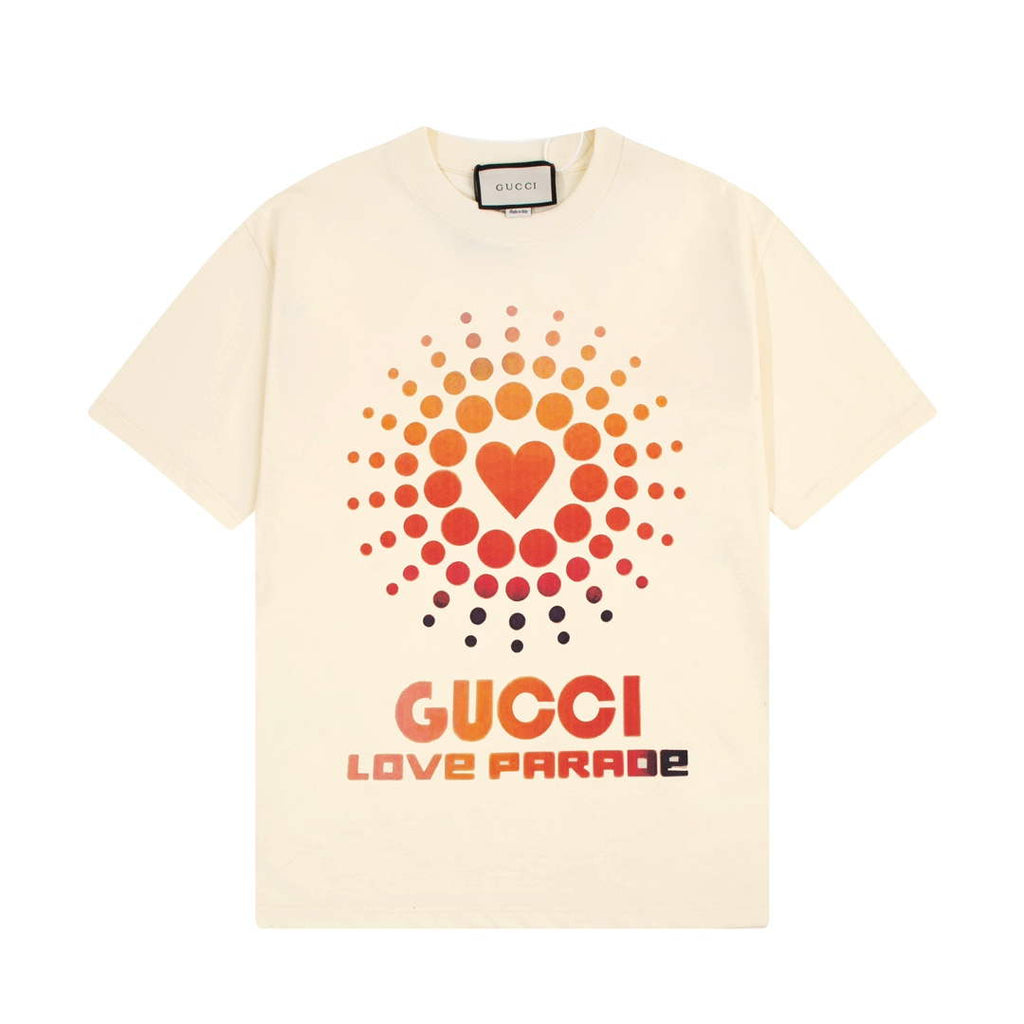 Gucci 457095 Logo print cotton jersey Men Women's T-shirt G38698