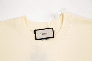 Gucci 457095 Logo print cotton jersey Men Women's T-shirt G38698 - SX - View 3