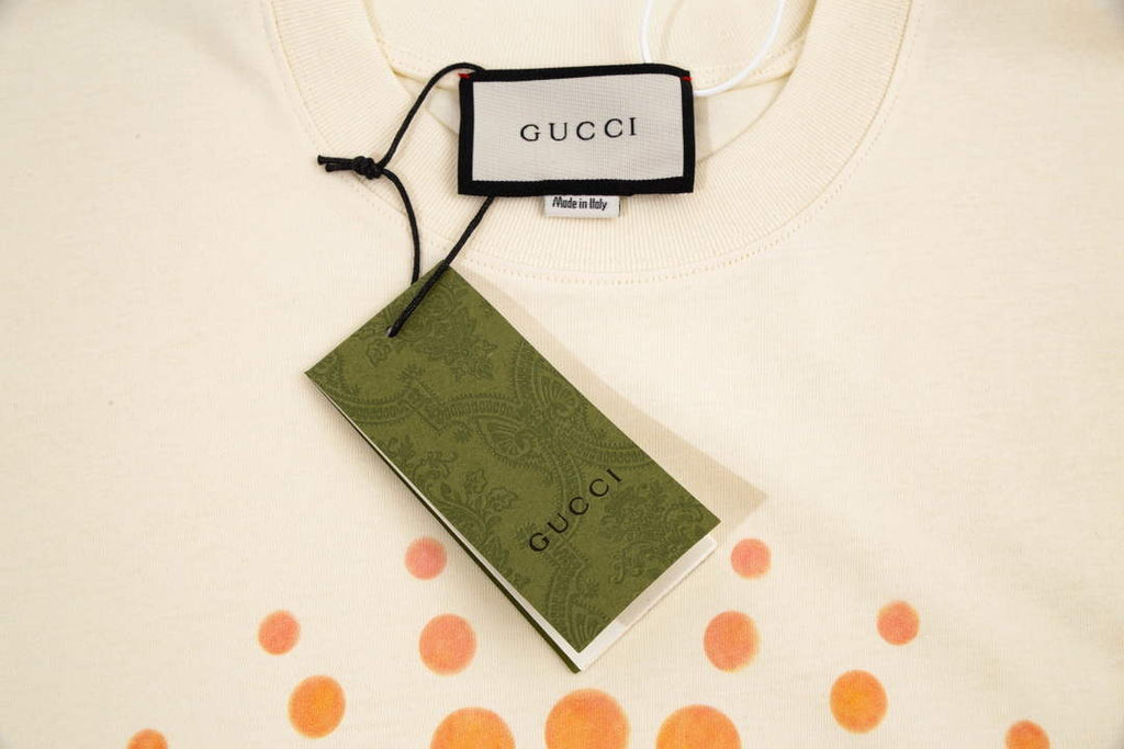 Gucci 457095 Logo print cotton jersey Men Women's T-shirt G38698