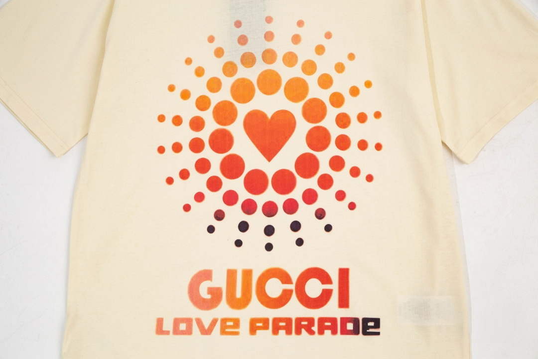 Gucci 457095 Logo print cotton jersey Men Women's T-shirt G38698