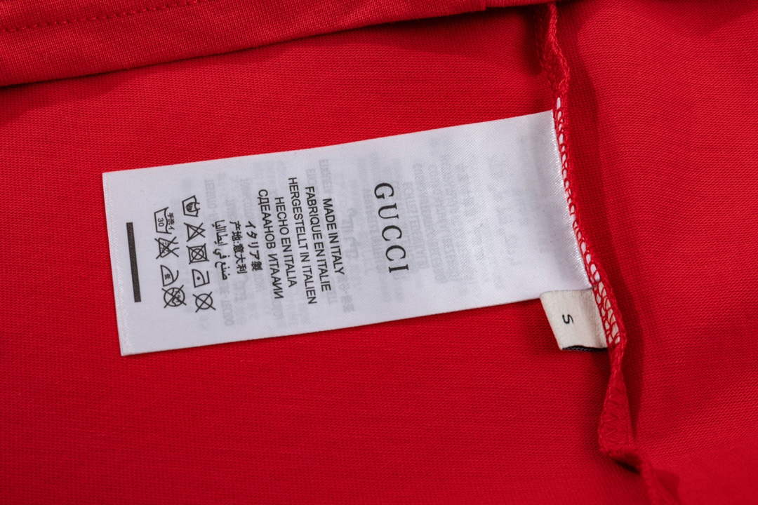 Gucci 457095 Logo print cotton jersey Men Women's T-shirt G38689