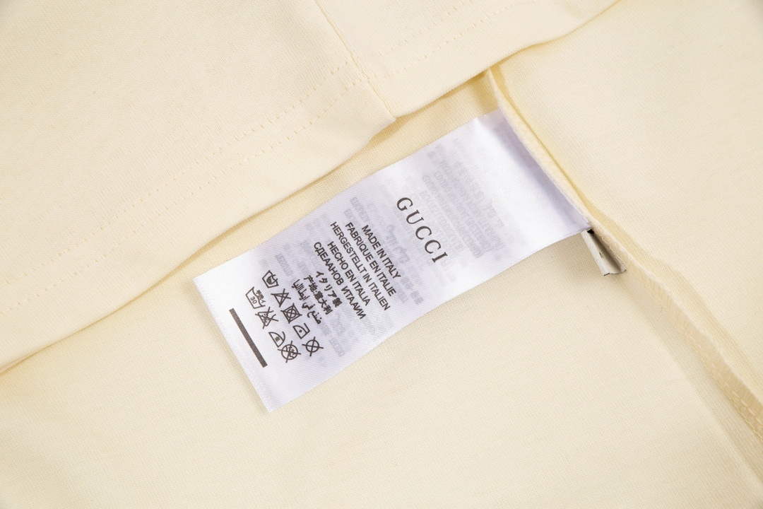 Gucci 457095 Logo print cotton jersey Men Women's T-shirt G38698