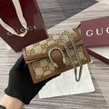 Gucci 476432 Dionysus mini bag Beige and dark brown