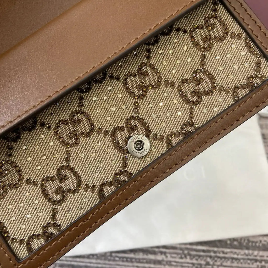 Gucci 476432 Dionysus mini bag Beige and dark brown