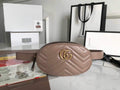 Gucci 476434 GG Marmont Matelass¨¦ Leather Belt Bag Light Pink