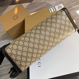 Gucci 479197 Padlock Medium GG Shoulder Bag Black - Default Title - View 7