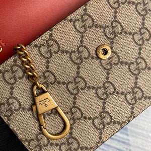 Gucci 481291 GG Supreme mini bag with cherries Red - Default Title - View 7