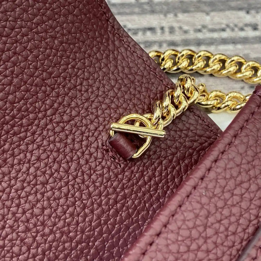 Gucci 497985 GG GG Marmont wallet on chain Black with Gold