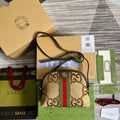 Gucci 499621 Ophidia GG small shoulder bag Brown - Default Title - View 1