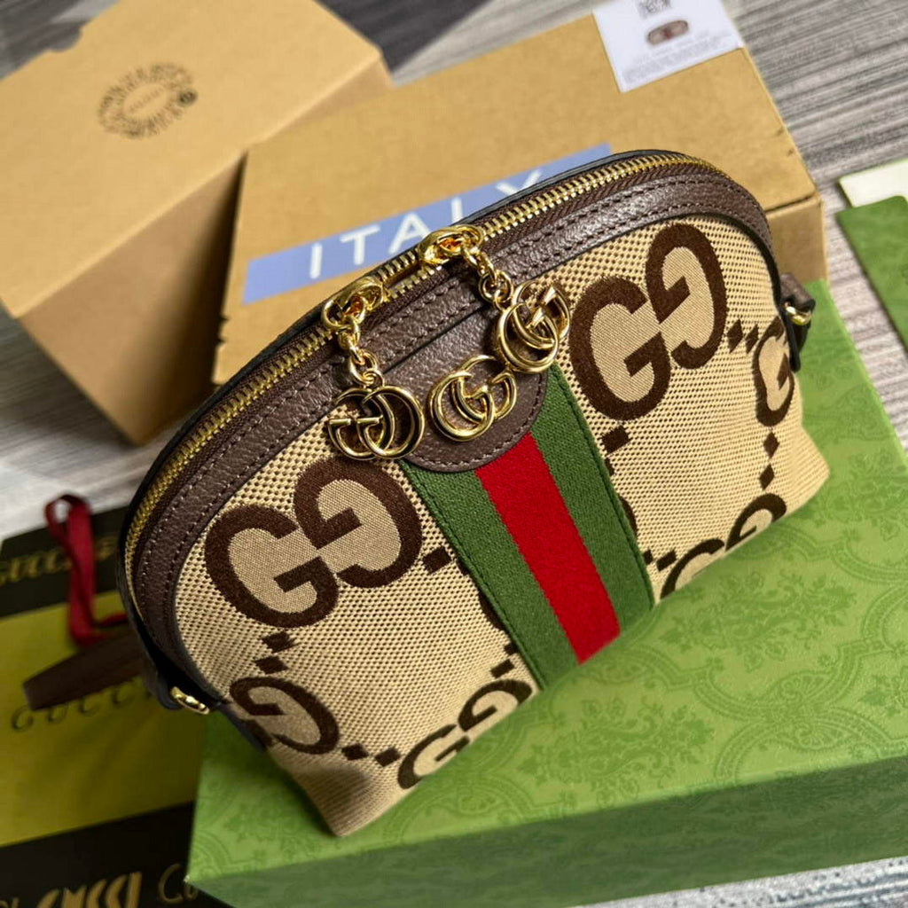 Gucci 499621 Ophidia GG small shoulder bag Brown