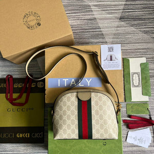 Gucci 499621 Ophidia GG small shoulder bag Oatmeal - Default Title - View 2