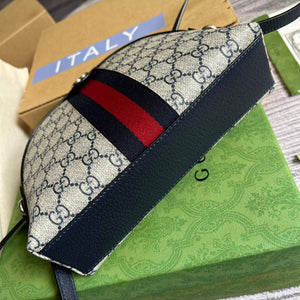 Gucci 499621 Ophidia Small GG Shoulder Bag Beige Blue - Default Title - View 7