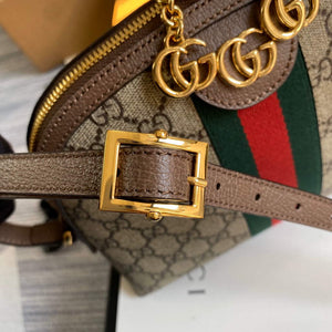Gucci 499621 Ophidia Small GG Shoulder Bag Beige Brown - Default Title - View 6