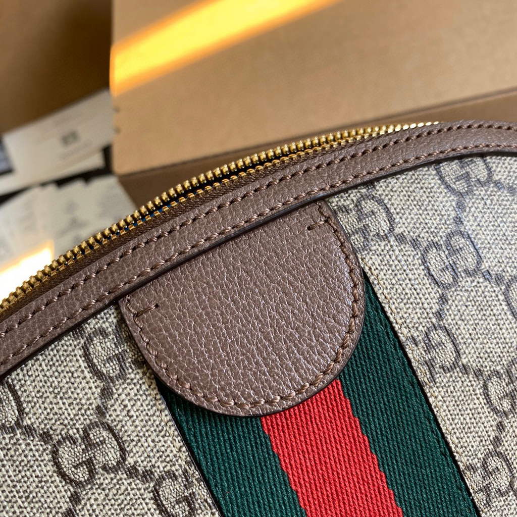 Gucci 499621 Ophidia Small GG Shoulder Bag Beige Brown