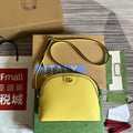 Gucci 499621 Ophidia small shoulder bag with Double G yellow - Default Title - View 1