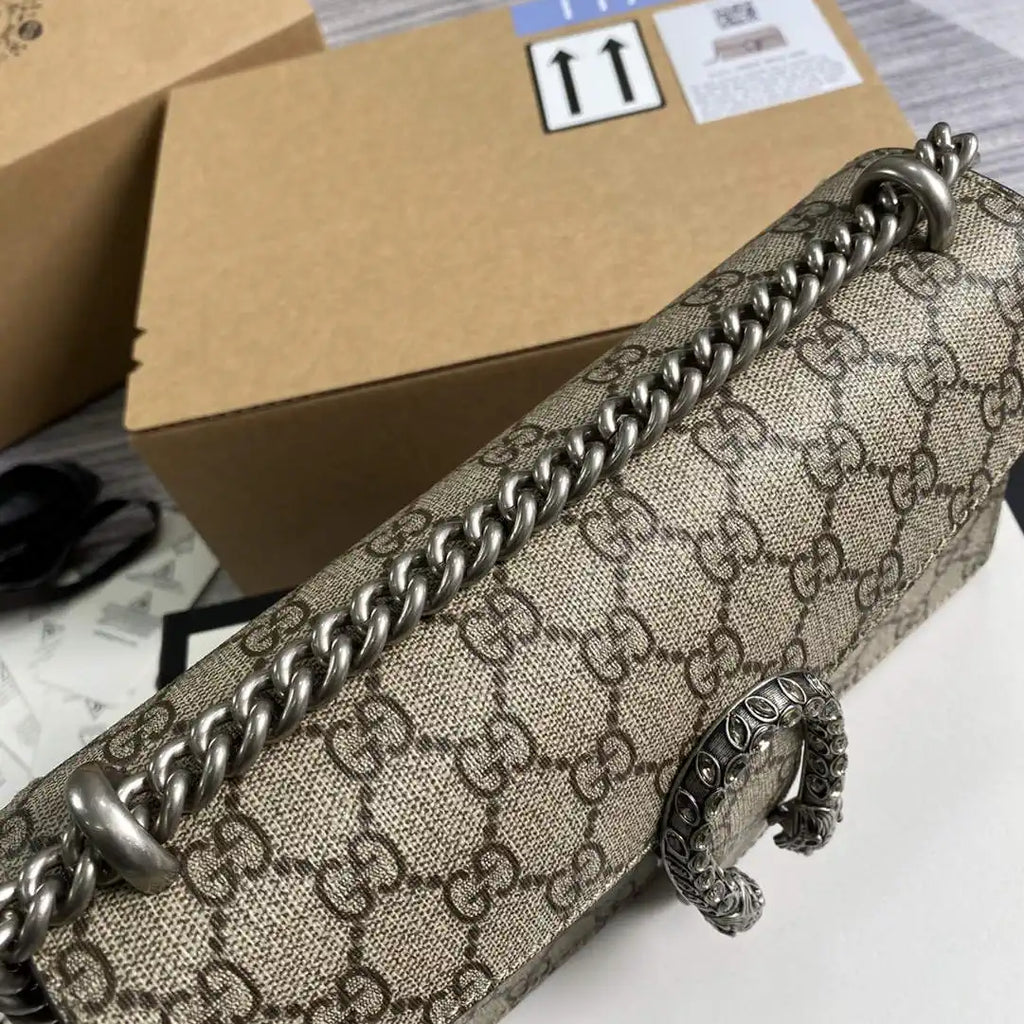 Gucci 499623 Dionysus medium shoulder bag Beige