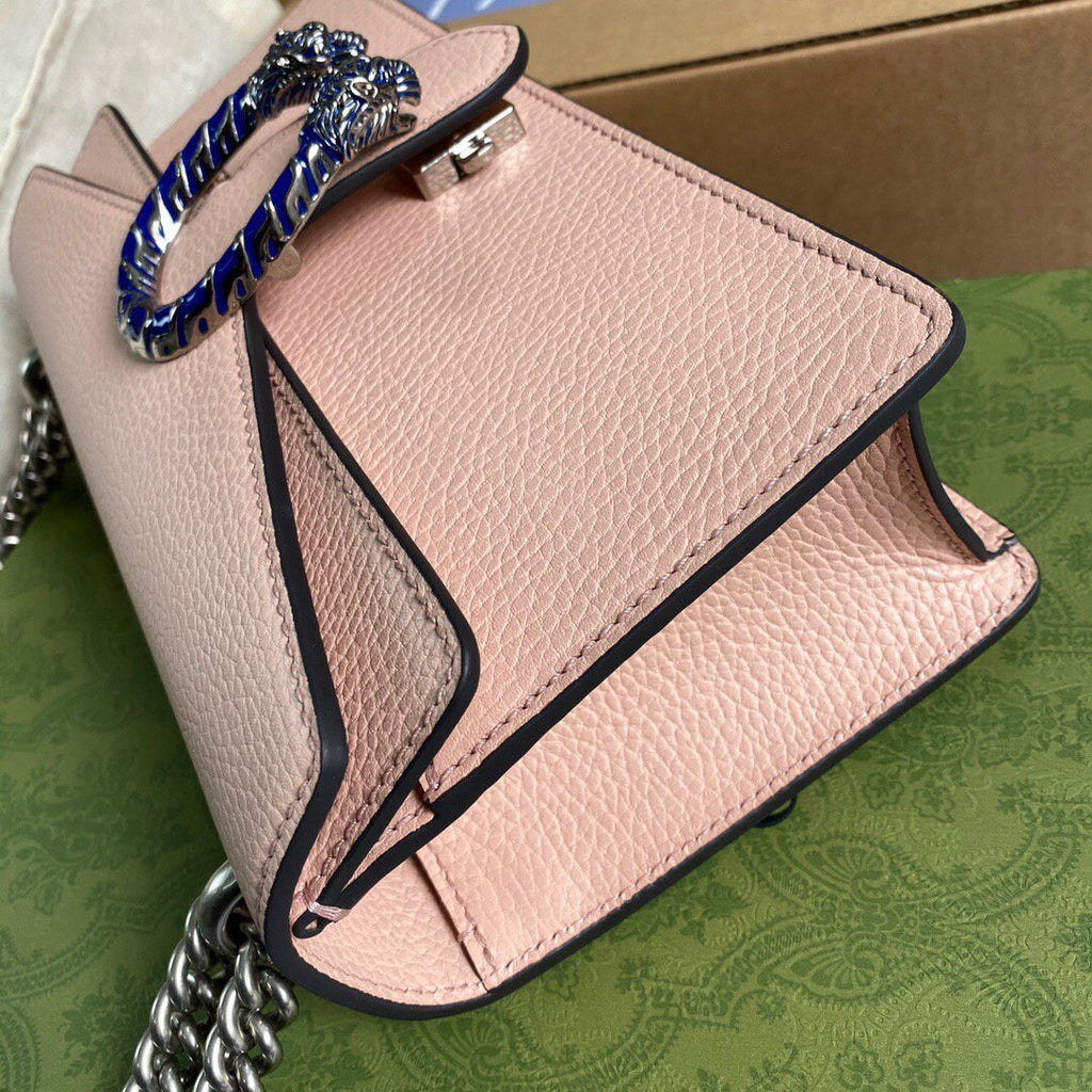 Gucci 499623 Dionysus Small Shoulder Bag Pink