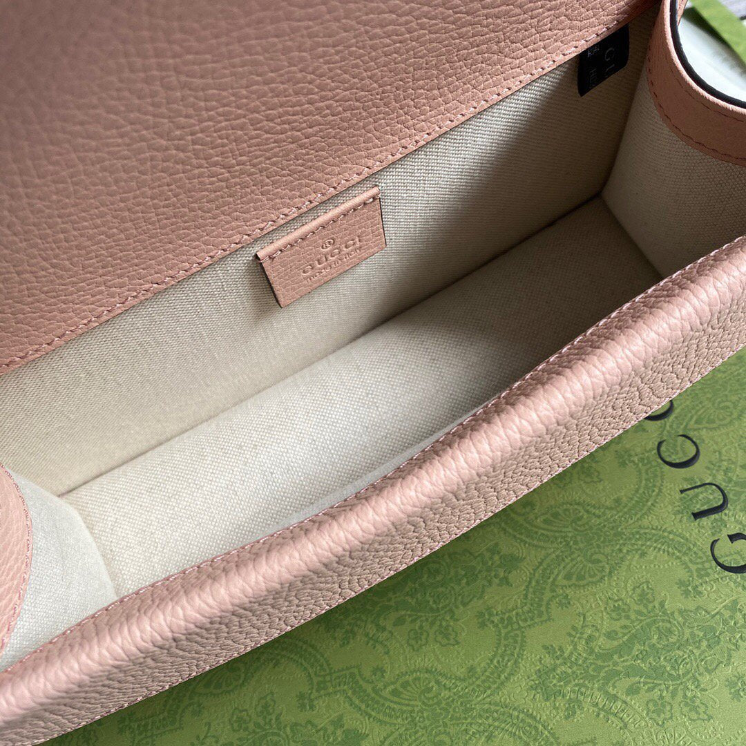 Gucci 499623 Dionysus Small Shoulder Bag Pink