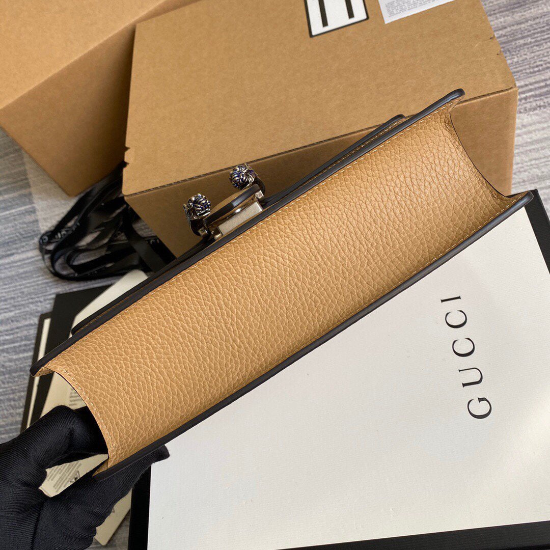 Gucci 499623 Dionysus Small Shoulder Bag Khaki