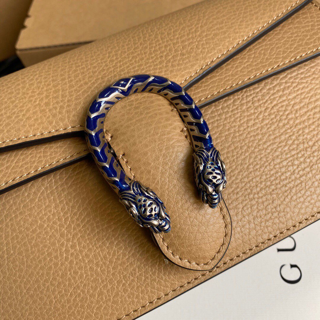 Gucci 499623 Dionysus Small Shoulder Bag Khaki