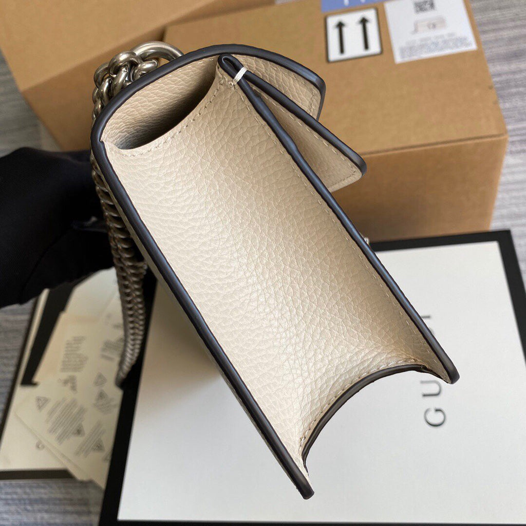 Gucci 499623 Dionysus Small Shoulder Bag Beige