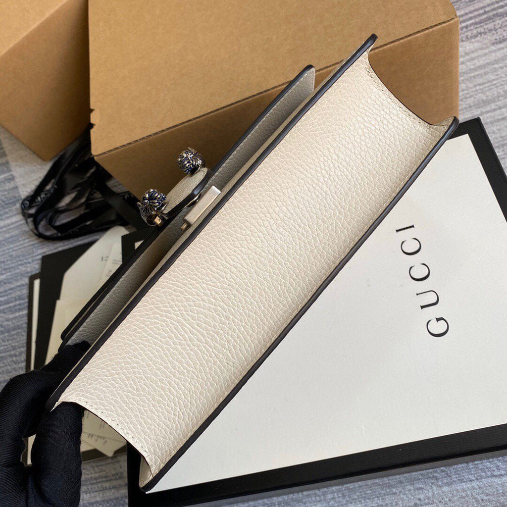 Gucci 499623 Dionysus Small Shoulder Bag Beige
