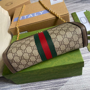 Gucci 503877 Ophidia GG Small Shoulder Bag Beige Brown - Default Title - View 6