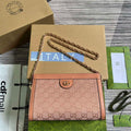 Gucci 503877 Ophidia GG Small Shoulder Bag Pink - Default Title - View 1