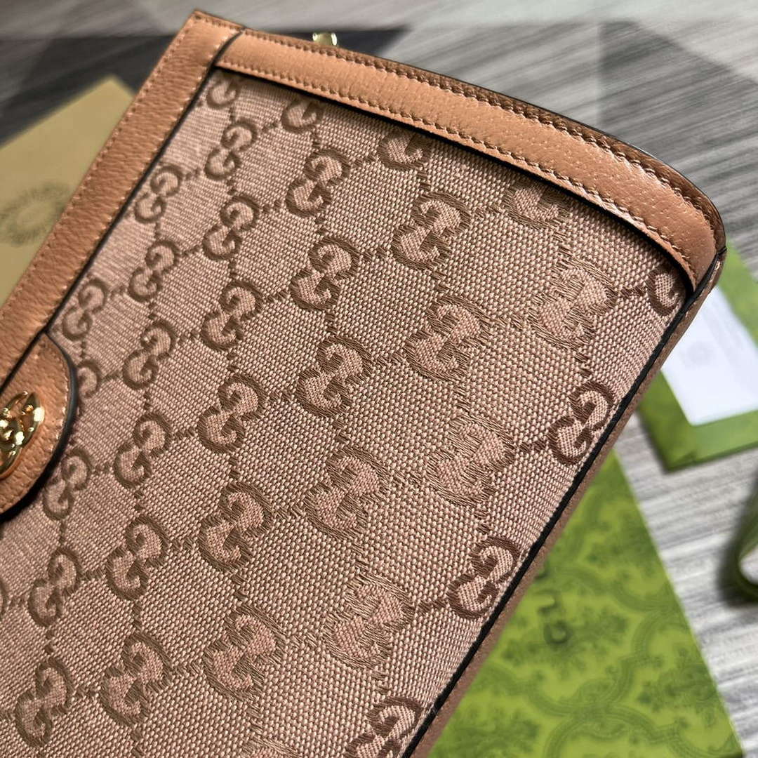 Gucci 503877 Ophidia GG Small Shoulder Bag Pink - Default Title - View 7