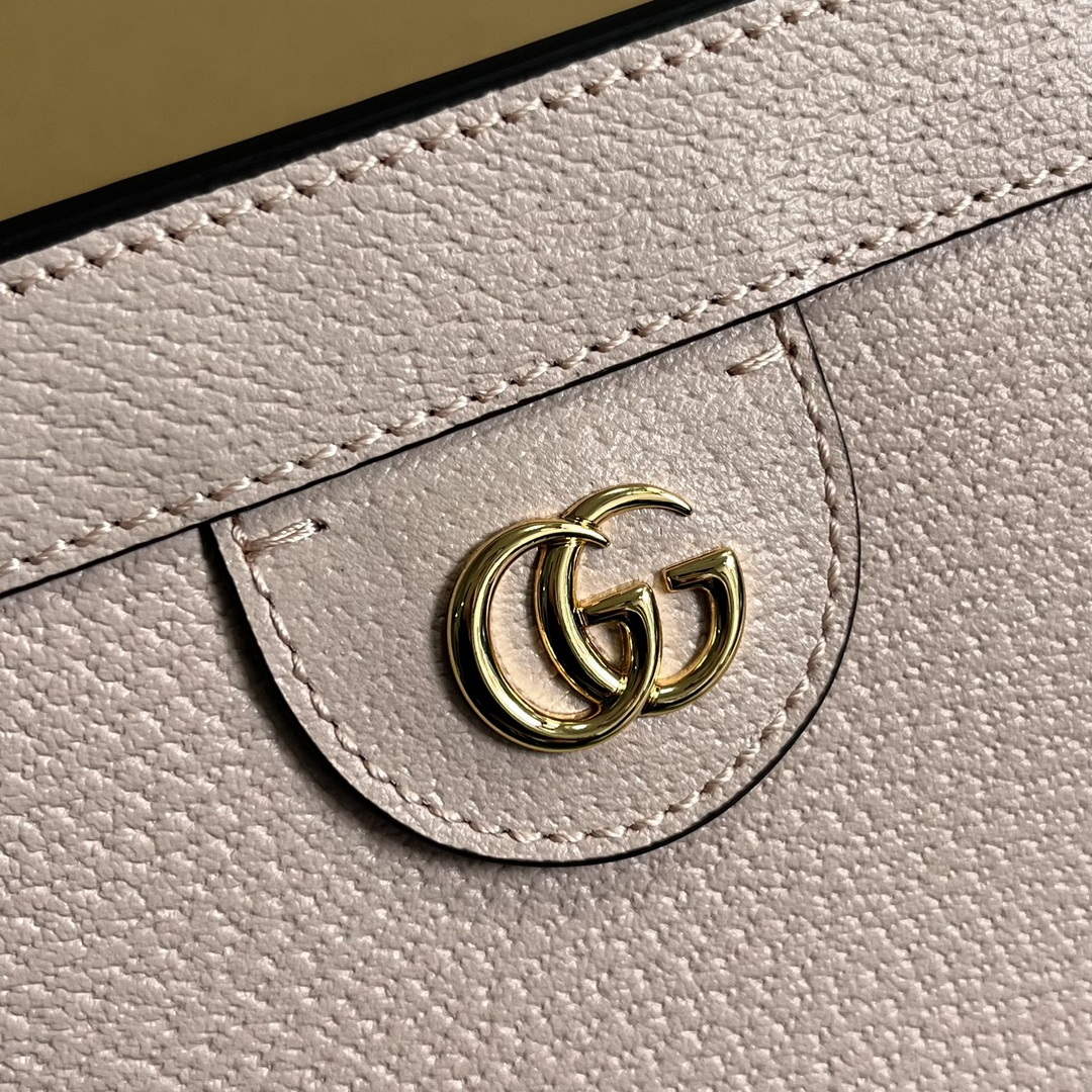 Gucci 503877 Ophidia small shoulder bag with Double G Light pink