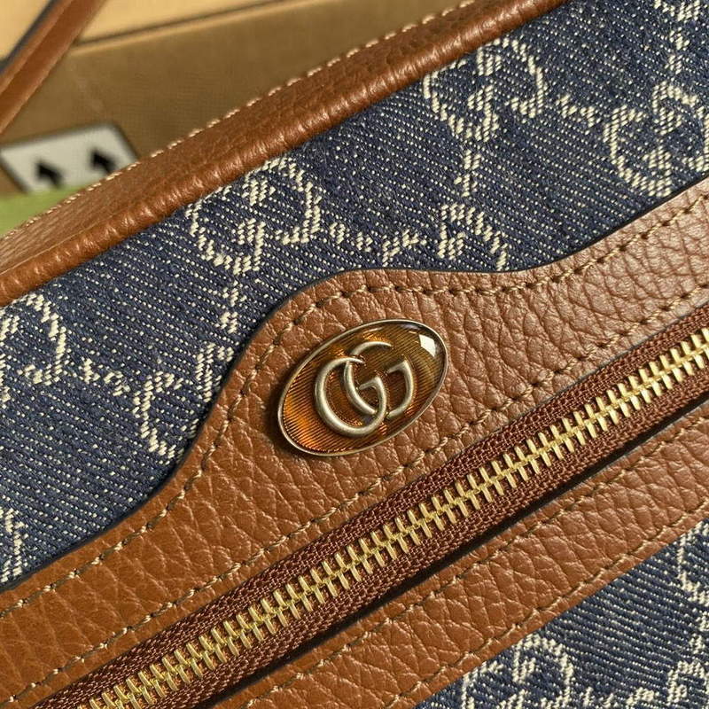 Gucci 517350 Ophidia GG Mini Bag Navy blue - Default Title - View 7