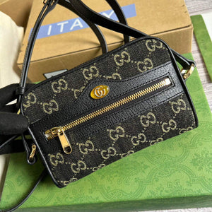 Gucci 517350 Ophidia GG Mini Bag Black - Default Title - View 4