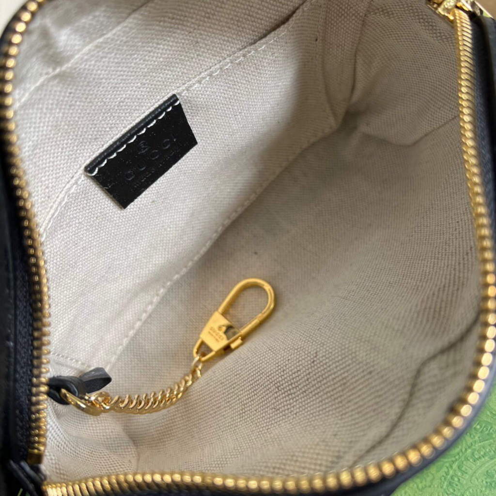 Gucci 517350 Ophidia GG Mini Bag Black