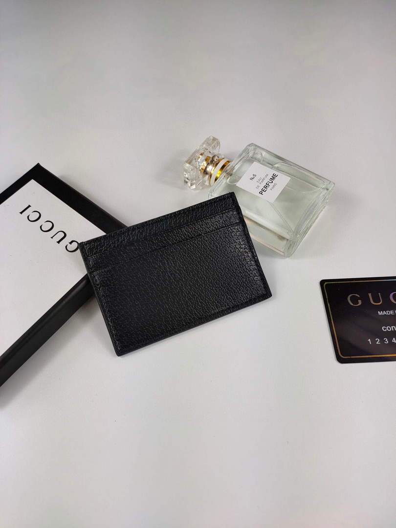 Gucci 523685 Men¡®s card holders and coin cases Animalier leather card case - luxibagsmall