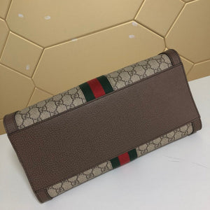 Gucci 524537 Ophidia GG Medium Tote Brown Bag - luxibagsmall