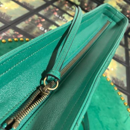Gucci 524578 GG Marmont Matelass¨¦ Shoulder Bag Green - luxibagsmall