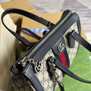 Gucci 547551 Ophidia Small GG Tote Bag Beige Blue - Default Title - View 8