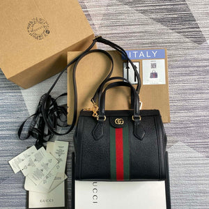 Gucci 547551 Ophidia Small GG Tote Bag Black leather - Default Title - View 2