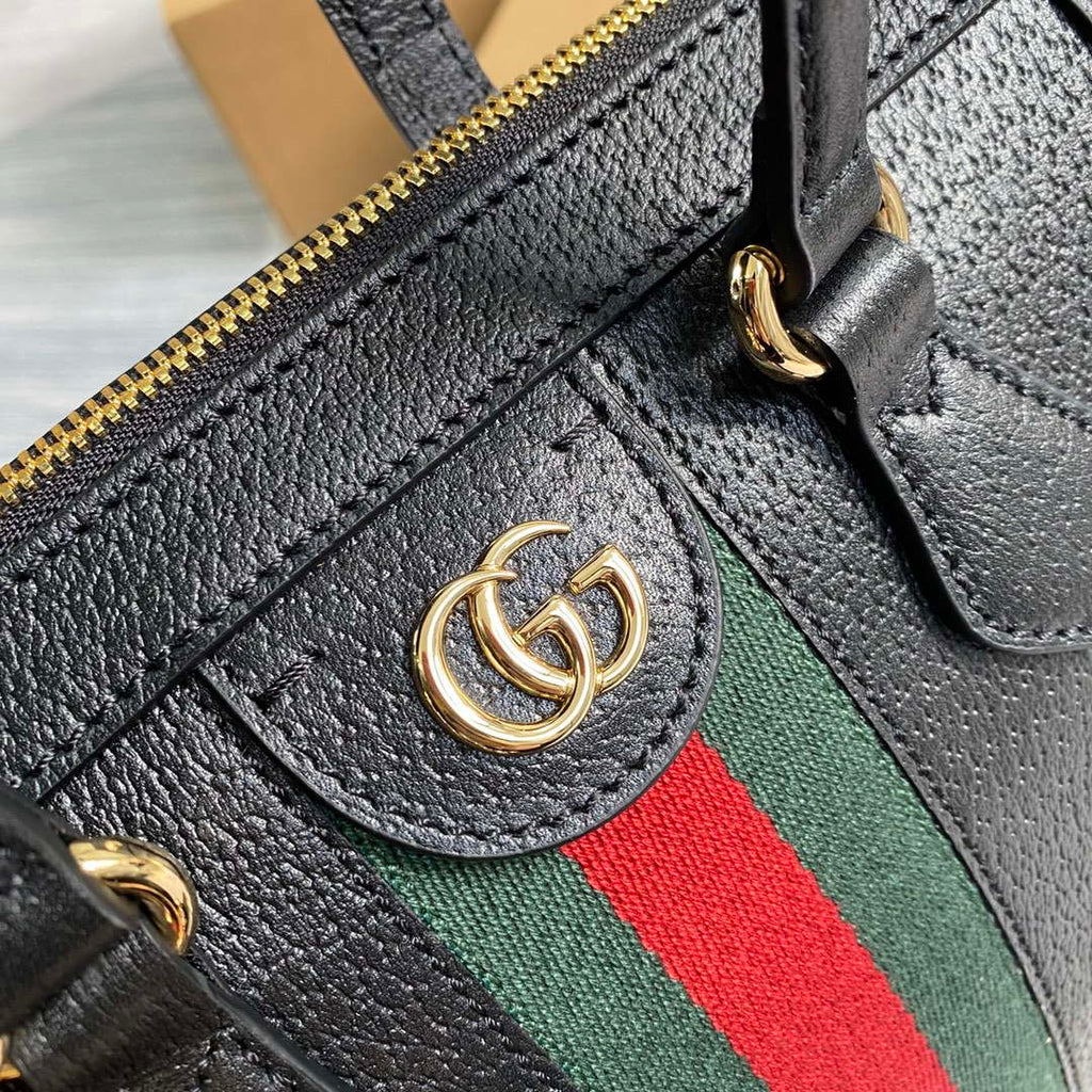 Gucci 547551 Ophidia Small GG Tote Bag Black leather