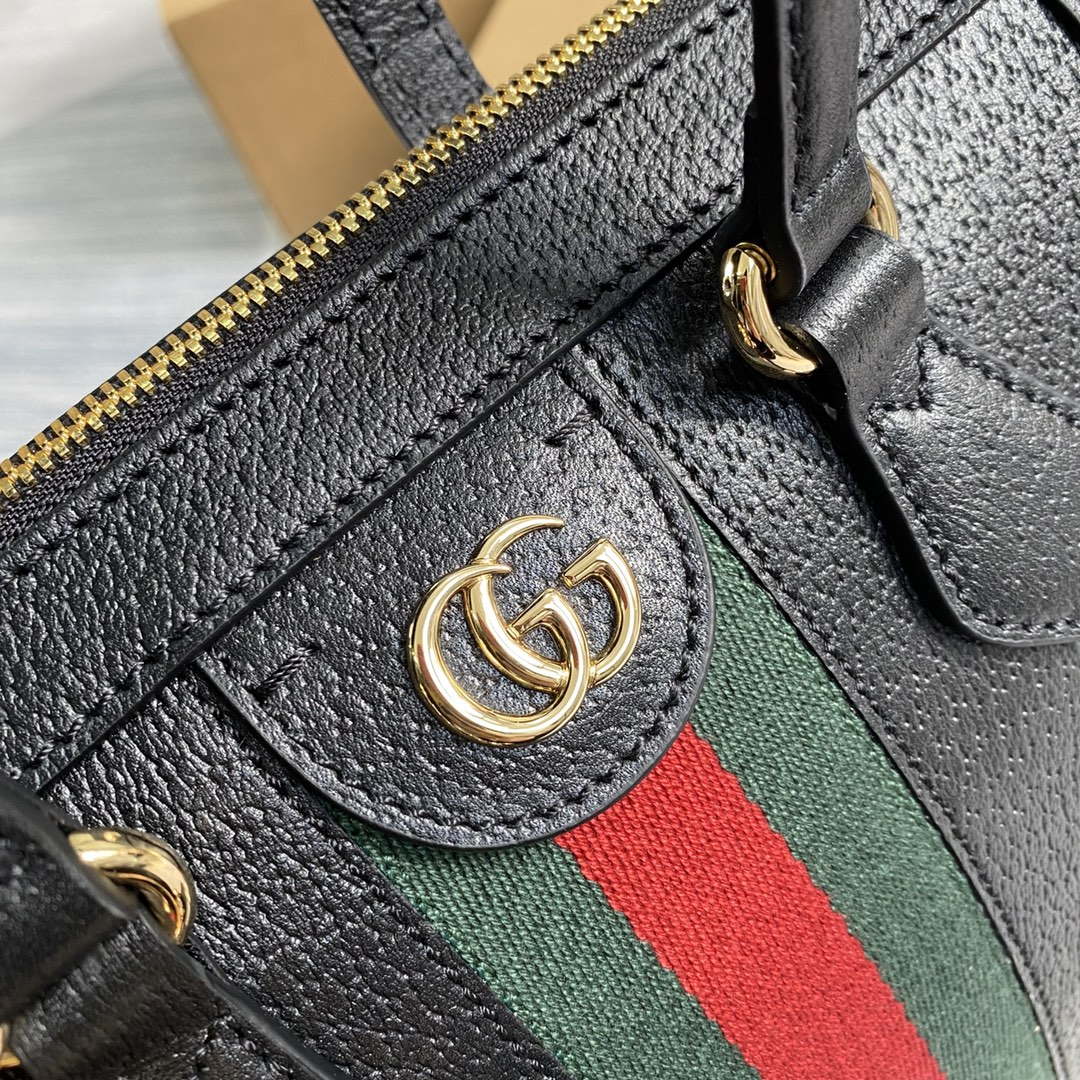 Gucci 547551 Ophidia Small GG Tote Bag Black leather - Default Title - View 4