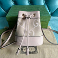 Gucci 550620 Ophidia jumbo GG mini bucket bag Light pink - Default Title - View 1
