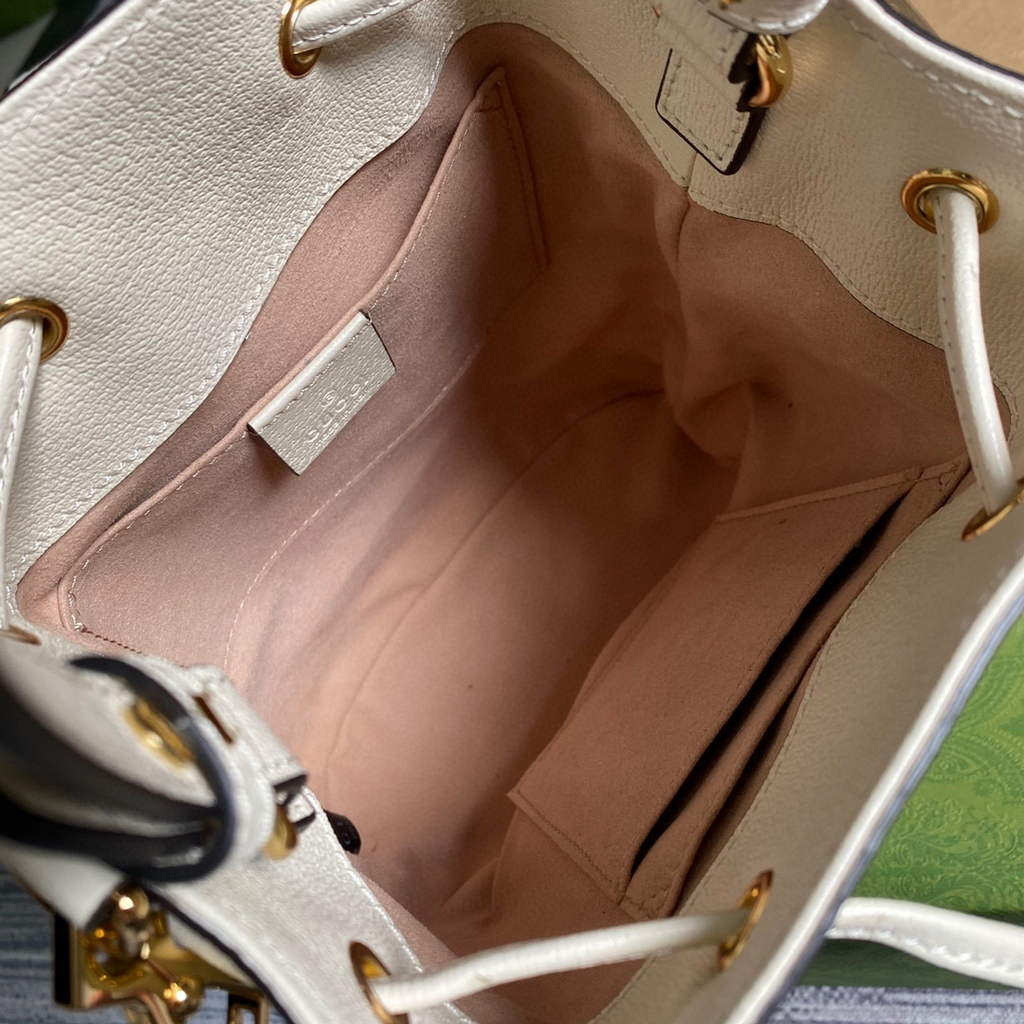 Gucci 550621 Ophidia small GG bucket Shoulder tote bag Beige